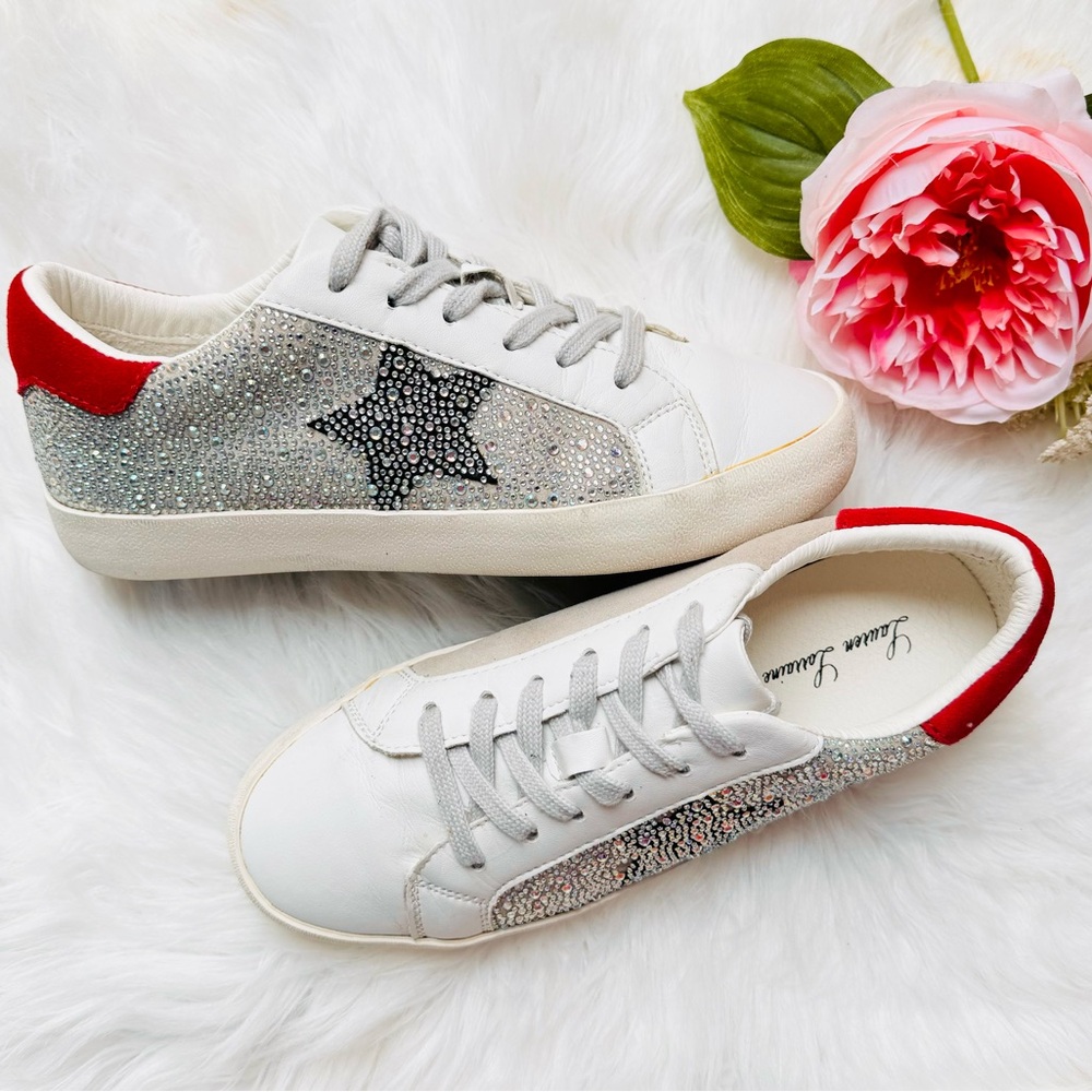 Lauren Lorraine Star Studded Sneakers